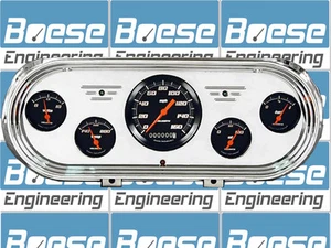 62 63 64 65 Chevy Nova Billet Aluminum Gauge Panel Dash Insert Instrument - Bild 1 von 4