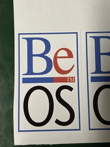 BEOS computer logo vinyl decal - Picture 1 of 3