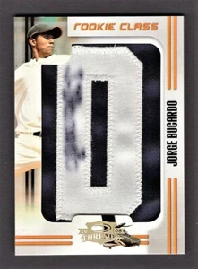 Jorge Bucardo Giants 2008 Donruss Threads Rookie Class parche automático 279/280 - Imagen 1 de 2