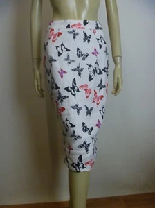 LAURA ASHLEY Linen Skirt sz 8 NEW Tags RRP $139 - BUY Any 5 Items = Free Post - Picture 1 of 7
