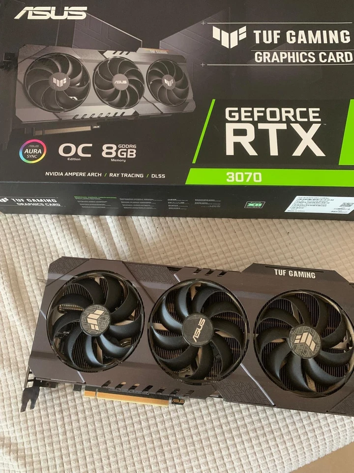 ASUS TUF GeForce RTX 3070 OC Gaming 8GB GDDR6 Scheda Video - Immagine 1 di 1
