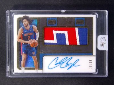 2022-23 Panini One And One Cade Cunningham Patch Auto Gold 10/10 ≈ 1/1 - Image 1 of 3