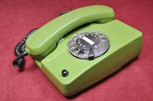 Siemens Telefon S30054-S5329-A205-3 analog grün mit Wahlscheibe 80er-Jahre - Afbeelding 1 van 7