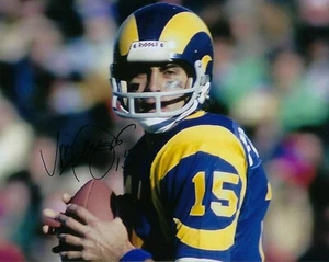 GFA Los Angeles Rams * VINCE FERRAGAMO * Signed 8x10 Photo COA - Picture 1 of 1