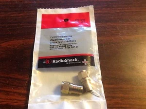 RadioShack Weatherprof Coax Connector 2-Pack 278-0236 - coax connector - Deal - Picture 1 of 1