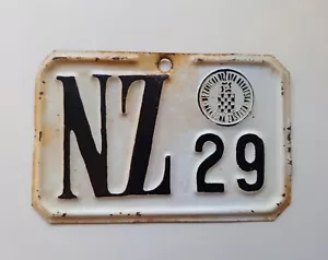 ww2 NDH CROAZIA targa bicicletta - Foto 1 di 6
