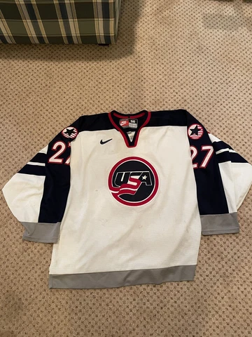 JEREMY ROENICK NIKE 1998 TEAM USA NAGANO OLYMPICS JERSEY SIZE 56 BLACKHAWKS Cover