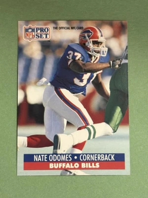Nate Odomes 1991 Pro Set Buffalo Bills #80 AA123 - Image 1 of 2
