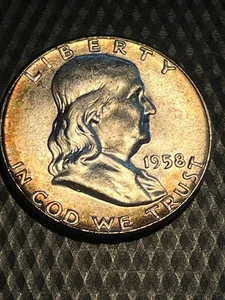 1958 Stunning Album Toned Gem BU Monster Toning  #Z1 - Bild 1 von 4