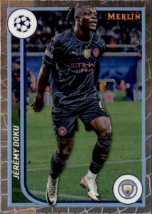 2023-24 Topps Merlin UEFA Club Competitions - Jeremy Doku #77 Refractor - Bild 1 von 2