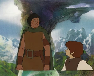 DER HERR DER RINGE: ORIGINAL RALPH BAKSHI ANIMATION CELS mit gratis Autogramm - Bild 1 von 1