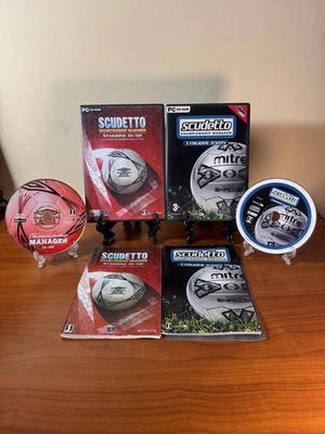 Lotto 2 Giochi Scudetto 2001/02 e 03/04 Championship Manager per PC / Computer - Immagine 1 di 4