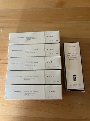 6 X Avon Nail Experts Advanced Mira Cuticle Vanishing Complex 15ml 0,5 fl oz novo na caixa - Imagem 1 de 4