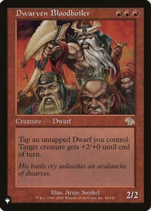 MTG Dwarven Bloodboiler LIST NM R Rare 84 Creature Dwarf The List Reprints - Picture 1 of 2