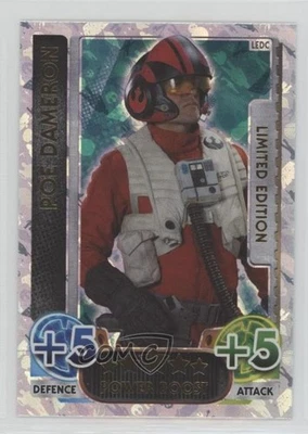 2016 Topps Star Wars Force Attax Limited Edition Poe Dameron - Image 1 of 2