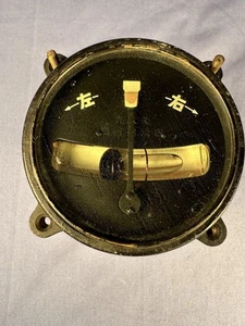 VERY RARE WW2 JAPANESE ARMY AIRCRAFT TURN & BANK INDICATOR - Picture 1 of 12
