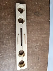 Pieza de repuesto Hape Quadrilla Marble Run grande pista de madera recta ~ 11 pulgadas - Imagen 1 de 6