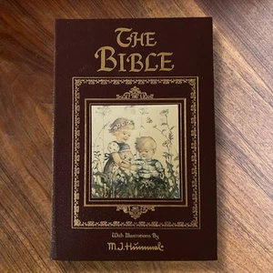 The New American Bible, Illustrated M.I. Hummel, Easton Press, 1994, KJV - Imagen 1 de 8