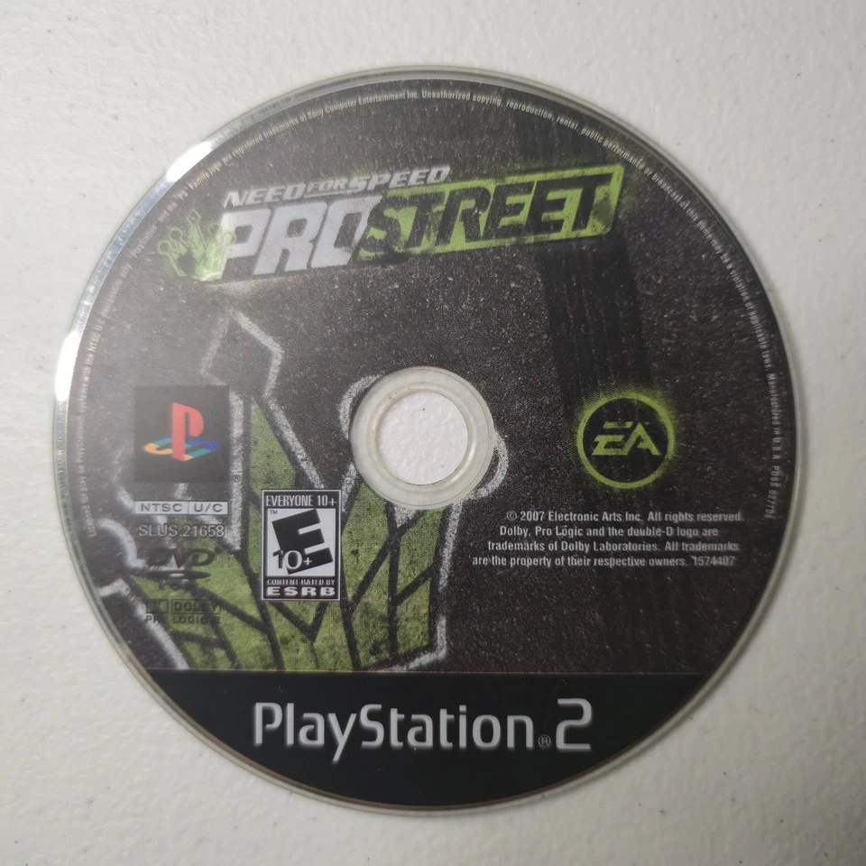 Need for Speed ProStreet PlayStation 2 Videojuego Carreras Multijugador Foto 1 de 1