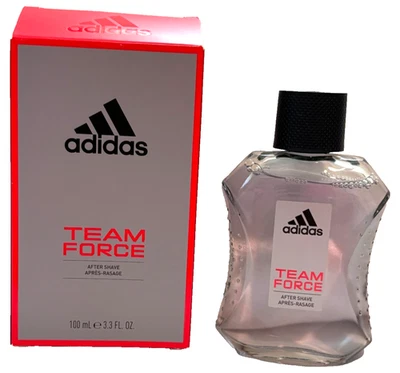 Adidas Team Force for Men After Shave Splash 3.3 Fl oz 100 ml New with Box - Image 1 of 4
