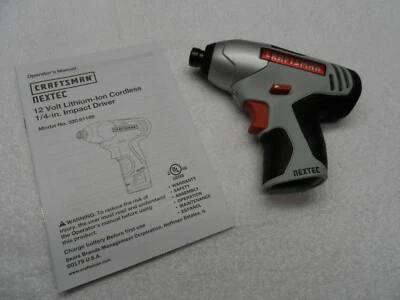 Craftsman Nextec 12-volt Impact Driver (bare tool) - Model 320.61189 - Image 1 of 2