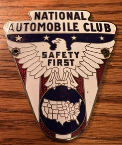 1930's National Automobile Club Radiator Badge - Picture 1 of 4