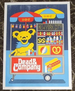 Dead and Company Poster New York 2017 MSG Madison Square Garden XX/500 - Picture 1 of 2