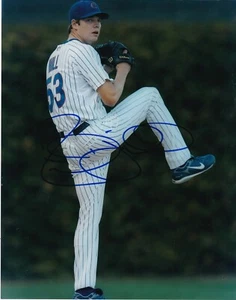 RICH HILL CHICAGO CUBS ACTION SIGNED 8x10 - Picture 1 of 1