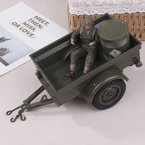 Trailer Soldier Winch Machine Gun Oil Drum For C8815 RC Car Upgrade Accessor-wf - Imagen 1 de 17
