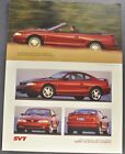 1996 Ford Mustang Cobra Brochure Sheet SVT Coupe Convertible Excellent Original