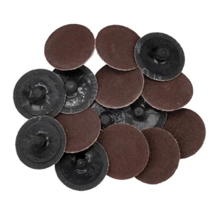 40 mm 1,5 Zoll Typ R Schleifscheibe Rollverschluss Schleifpad Schleifpapier 60/80# - Bild 1 von 5