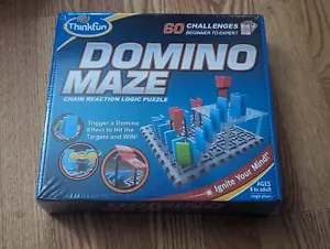 SEALED ThinkFun Domino Maze: Chain Reaction Logic Puzzle Game (STEM) - Picture 1 of 6
