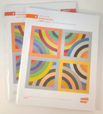 Eureka Math 2 Squared Fractional Units Grade 4 Module 5 Learn Apply - Image 1 of 4