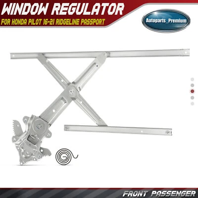 Regulador de ventana eléctrica delantero derecho para Honda Pilot 2016-2021 Ridgeline Passport Foto 1 de 4