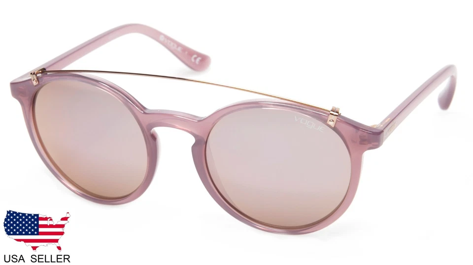 NUEVO VOGUE VO5161-S 25355R ÓPALO ROSA/ROSA LENTES GAFAS DE SOL VO5161S 51-20-135 B49 Foto 1 de 4