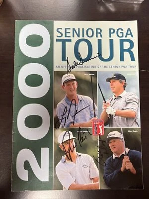 2000 年高级 PGA 巡回赛杂志签名 Larry Nelson/Hale Irwin/Allen Doyle — 第 1/4 张图片