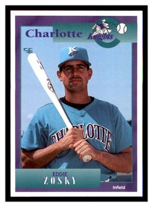 1995 Coastal Forms #29 EDDIE ZOSKY Charlotte Knights ~E6L