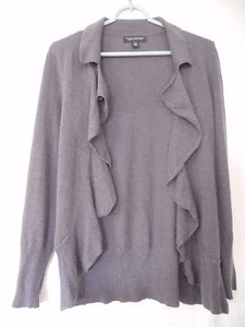 Banana Republic Purple Womens wool/cashmere blend wrap sweater Size M - Picture 1 of 7