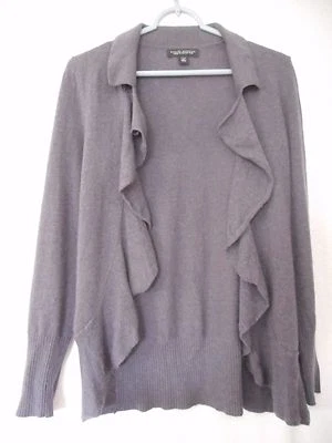 Suéter envolvente Banana Republic púrpura para mujer mezcla lana/cachemira talla M Foto 1 de 4