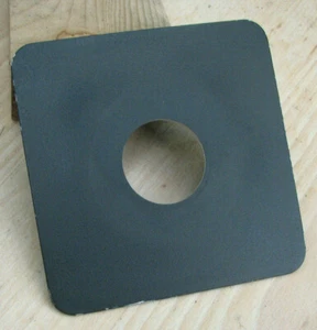 original Arca-Swiss 110mm lens board panel copal 0 34.8mm hole ridged - Picture 1 of 3
