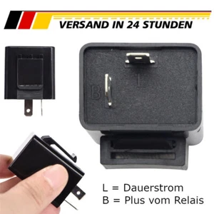 Universal Motorrad Roller Blinker Relais 2 Polig Pin Digital 12V für LED Blinker - Bild 1 von 9