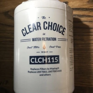 New Clear Choice CLCH115 Water Filter for Maytag and Others UkF7003 UKF003AXX - Picture 1 of 4