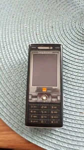 Sony Ericsson k800i MOBILE PHONE - Retro Black , works fine. - Picture 1 of 1