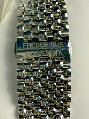 Nuevo Reloj Pulsera Frederique Constant Acero FCB-SL42SS Tamaño 20 mm Foto 1 de 4