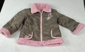 Specialty Girl Toddler Reversible Coat/Jacket Size 4T - Picture 1 of 8