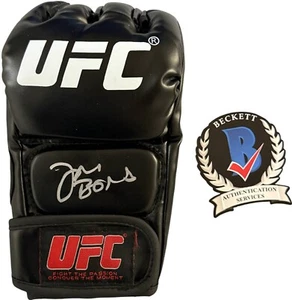 JON BONES JONES SIGNIERTER UFC MMA HANDSCHUH BECKETT BAS COA ZIEGE! BP69241 - Bild 1 von 2