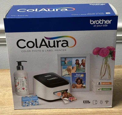 Brother VC500W Versatile Compact Color Label & Photo Printer - Image 1 of 4