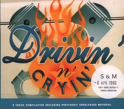 Drivin' N Cryin' Fly Me Courageous CD UK Island 1992 Single In Faltkarte - Bild 1 von 2