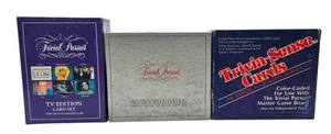 Parker Brothers Mixed 80s - 90s Vintage Trivia Card Games Lot of 3  - Picture 1 of 4