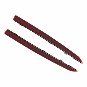 1Pair Red Rear Bumper Reflector Light Red Lens For Lincoln MKZ/Hybrid 2013-2020 - Imagen 1 de 7
